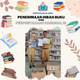 PENERIMAAN HIBAH BUKU PROGRAM 1000 BUKU DARI PERPUSNAS RI